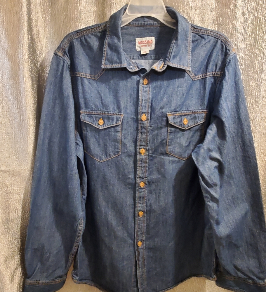 Button Down Denim Shirt